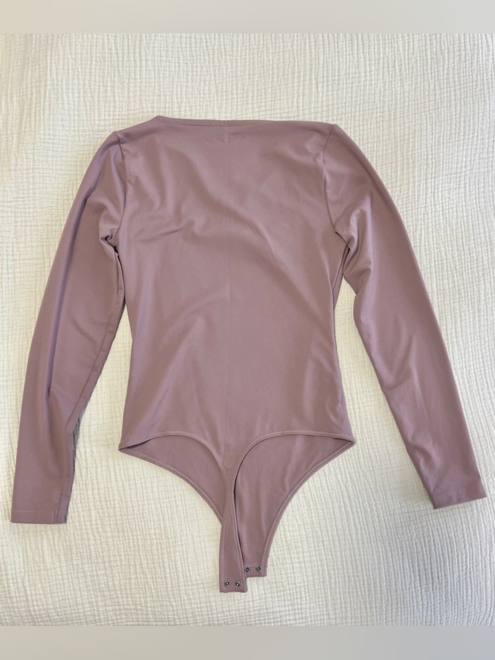 Abercrombie Long-Sleeve Strappy Squareneck Bodysuit - Picture 2 of 6